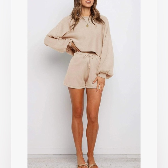 Tan 2 Piece Lounge Set - Picture 5 of 6